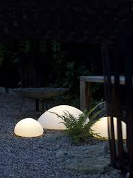Pin By J A On Lighting With Images Led Garden Lights White Pebble Garden Outdoor Lighting