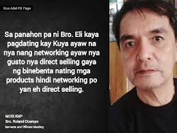 Oh ayan UMAMIN na ang KNP ninyo na si Roland Ocampo na BUSINESS yung mcgi  at CAPTIVE MARKET kayong mga members.💪 Baka sabihin na naman ng mga WIWI  WARRIORS na EDIT 🤣