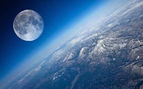 It was taken when the spacecraft was just 58 miles (93 kilometers) above the surface. Hd Wallpaper Earth And Moon Space Universe Photography Wallpape Gray Moon Wallpaper Flare
