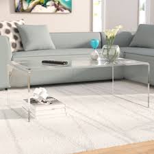Gold finish sides and feet hardware. Wade Logan Guthridge Sled Coffee Table Reviews Wayfair