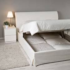 Vandve Struttura Letto Con Contenitore Blekinge Bianco 160x200 Cm Ikea It Idee Camera Da Letto Ikea Idee Per Decorare La Casa Stanza Da Letto Ikea