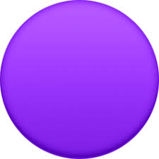 He might be under the spell or consumed by passion. Purple Circle Emoji Dictionary Of Emoji Copy Paste