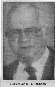 Raymond H Olson (1926-1993)