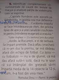 Isus a ținut această sărbătoare. Identificati Complementele Circumstatiale De Cauza Din Textele De Mai Jos Si Analizati Partile De Brainly Ro