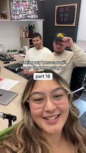 Making My Bosses React to My Tinder Messages Part 18