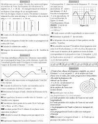 Exercices onde stationnaire et onde progressive. Comment Calculer Une Longueur D Onde Pdf Cours Exercices Examens