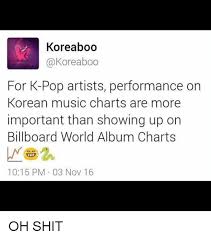 Korea Boo Boo For K Pop Artists Performance On Korean Music