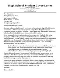 Cover Letter Examples Student Internship Cultureandstuff Com