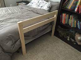 This is a more traditional style of a bunk bed. Diy Toddler Bed Rail Free Plans Built For Under 15