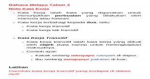 Hani telah lama menetap di sini. Kata Kerja Thn 2 Docx Document