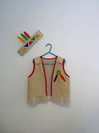 Deguisement Gilet D Indien Et Son Petit Bandeau Deguisement Enfant Bolero D Indien Deguisement Indien Gilet Indien Deguisement Childrens Teepee Sewing Patterns Summer Dresses