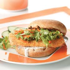 Breaded Fish Sandwiches Recipe How To Make It Taste Of Home