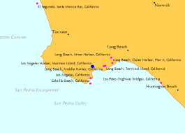 los patos california map