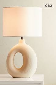Algarve Ceramic Table Lamp Reviews Cb2 In 2020 Ceramic Table Lamps Ceramic Table Table Lamp