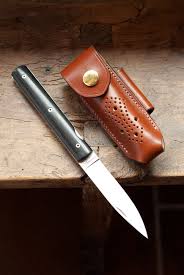 Horizontal Belt Sheath For Pocket Knife Opinel Laguiole Perceval Couteau De Poche Fourreau Couteau Couteau