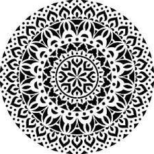 They support the livelihoods of artists and craftworkers. Designer Stencils Indian Inlay Stencil Details Fs015 The Home Depot