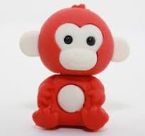 Monkey Eraser - Etsy