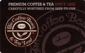 Manage my coffee bean card. Gift Card Carefully Nurtured The Coffee Bean Tea Leaf United States Of America The Coffee Bean Tea Leaf Col Us Tcb Tl 023a
