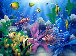 3d underwater wallpaper animation theme with deep ocean backgrounds and 3d fish moving on your screen! Free 3d Animated Wallpaper 3d Nature Wallpaper 3d Nature Pictures 3d Nature Pics 3d Nature Photos 3d Nature Wallpaper Fish Painting Fish Wallpaper