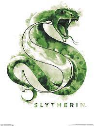 Syltherin style chart found on instagram. Amazon Com Trends International Wizarding World Harry Potter Slytherin Illustrated House Logo Wall Poster 22 375 X 34 Unframed Version Posters Prints