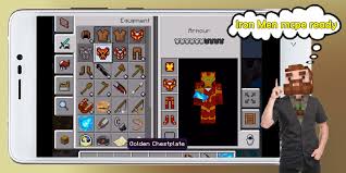 To apply this mod you only need to follow the simple instructions in the application. Iron Addon Mcpe 1 34 Apk Download Com Mcpewaymods Ironman Mod Apk Free