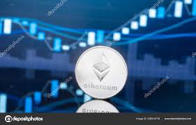 Ethereum Eth Cryptocurrency Investing Concept Physical Metal
