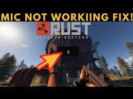 Rust On Console How To Fix Mic Not Working Youtube