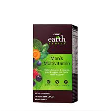 Gnc Earth Genius Mens Multivitamin 120 Caplets Vitamins Minerals Fruit And Veggies For Men S Health Walmart Com Walmart Com