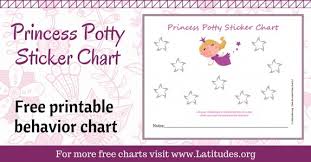 Free Printable Potty Training Charts For Boys And Girls