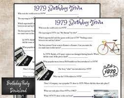 1978 trivia printable / the title of whose book translates as my struggle. 1978 Trivia Etsy