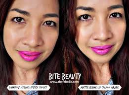 Bite Beauty Matte Crème Lip Crayon Pink Lady Pin On Lipstick