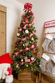 You can never go wrong with a tree topper bow. How To Decorate A Christmas Tree With Ribbon Kippi At Home