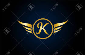K 651 7 5 k did you make this project? Gold Golden K Wing Wings Alphabet Letter Logo Icon With Classy Design For Company And Business Suitable For Stylish Logotype Royalty Free Cliparts Vectors And Stock Illustration Image 141538100