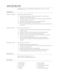 guest lecturer resume examples and tips