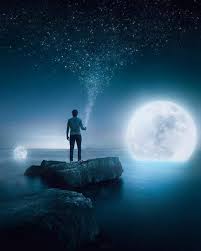 Pin By Dhanshree Jain On Art Night Sky Photos Moonlight Photography Sky Photos