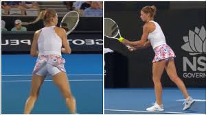 Simpatica e cortese.ma anche seria e concentrata durante i match!!. Camila Giorgi Tennis 2019 Sydney International Youtube
