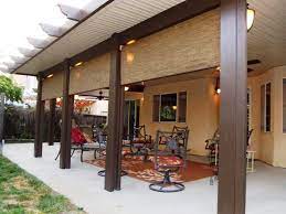 Best Diy Patio Ideas With Material Options Guide Backyards Cheap Pool Pavers Decor Easy Concrete Patio Design Diy Patio Aluminum Patio Covers