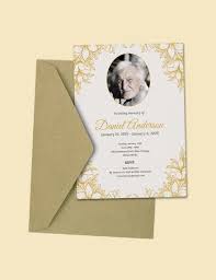 Wedding cards give you the opportunity to congratulate the couple and express a few personal, heartfelt sentiments. 10 Funeral Invitation Card Templates Free Premium Templates