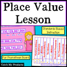 Place Value For Promethean Board By Catch My Products Tpt