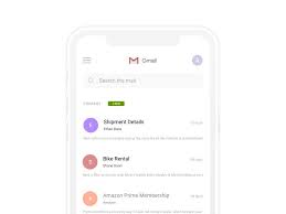 Lowering The Color Tune Of Gmail Mobile App Design App Design Mobile App