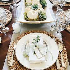 Beautifully Simple Thanksgiving Table Setting Ideas Thanksgiving Dinner Table Setting Thanksgiving Table Decorations Thanksgiving Dinner Table Decorations