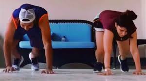 Two to tango! Rohit Sharmas workout video with wife Ritika Sajdeh goes  viral