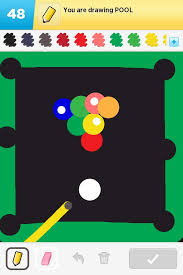 Billiards In Draw Something App