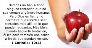 1 Corintios 10 13 Dailyverses Net 1 Corinthians 1 Corintios 1 Corintios 10