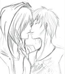 Pin By That One Original On Adorable Drawings Cute Emo Couples Emo Couples Emo Love