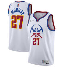 Browse the latest selection of jamal murray jerseys. Denver Nuggets Nike Earned Edition Swingman Jersey Jamal Murray Mens