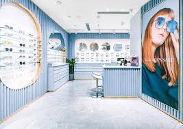 Aleksa Studio Designed Flagship Stores For Eyewear Brand For Art S Sake In London And Shanghai Eyewear Store Design Store Design Interior Store Design