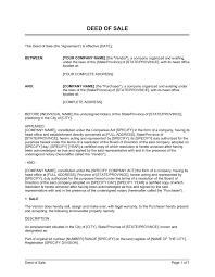 Real property department can only accept original documents or certified copies of court documents for filing in person, by mail, and electronically. Deed Of Sale Real Estate Property Template By Business In A Box