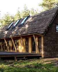 He had a particular interest in different construction materials; Modern Seaweed House Vandkunsten Archello