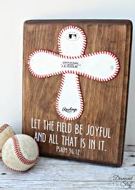Here's a video of the best christmas gifts for baseball players an. Baseball Cross Coach Gift Baseball Cross Baseball Crafts Crafts